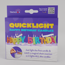 Quick Light Candles-HAPPY BIRTHDAY-93238 pk 24/1